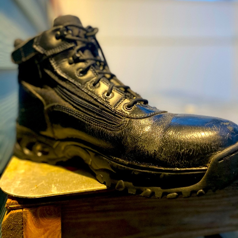 Men's Ridge 6" Air-Tac Steel Side-Zip Boots
